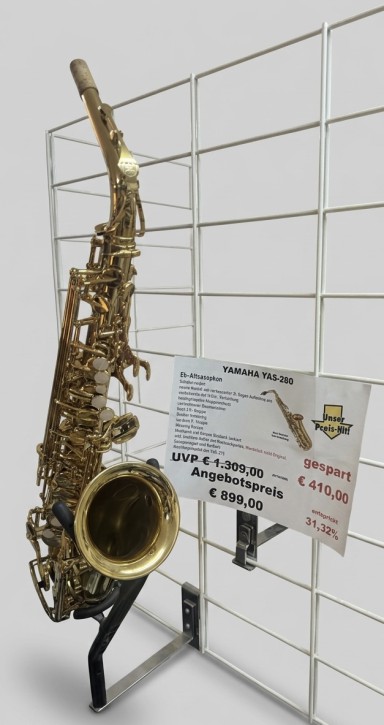 YAMAHA YAS-280 Eb-Altsaxophon Schülermodell aus Vermietung YAMAHA YAS-280 Eb-Altsaxophon Schülermodell aus Vermietung