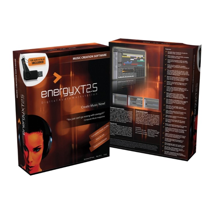 BEHRINGER energyXT ENERGYXT2.5 Musikproduktions-& Aufnahmesoftware