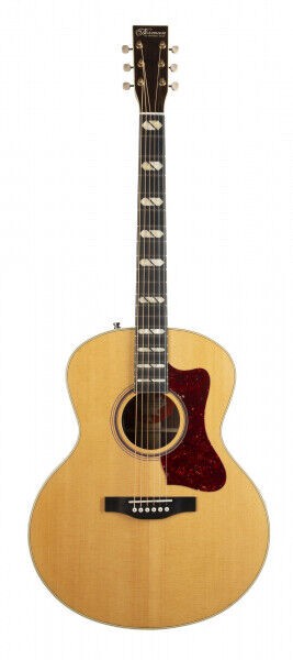 Westerngitarre Norman ST68 Mini Jumbo Natural Anthem inkl. Deluxe TRIC Case