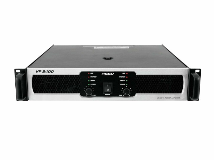 PSSO HP-2400 Hochleistungs-Endstufe 2 x 1200 W/4 Ohm -aus Verleih - voll funktionsfähig, ohne Gewährleistung mit Gebrauchsspuren-