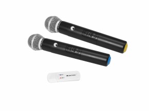 OMNITRONIC WAMS-08BT MK2 Drahtlos-PA-System+2xOMNITRONIC UWM-2HH USB Funkmikro Showroomware